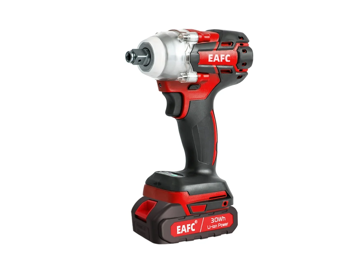 Llave de impacto eléctrica inalámbrica EAFC de 350 Nm para desmontar neumáticos: herramienta portátil para reparaciones de automóviles.