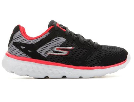 Zapatillas Deportivas SKECHERS Go Run 400 Para Niños (Negro - Tejido, Material Sintético -27)
