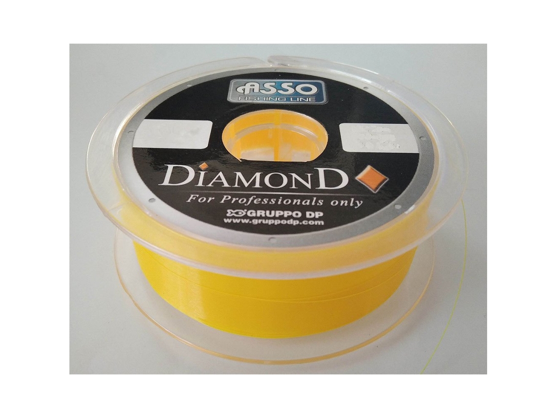 Monofilamento Diamond 100 M Amarelo 0.200 Mmasso