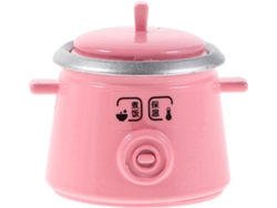 Mini Olla Arrocera De Juguete: Accesorio Para Cocina Infantil Y Casa De Muñecas.