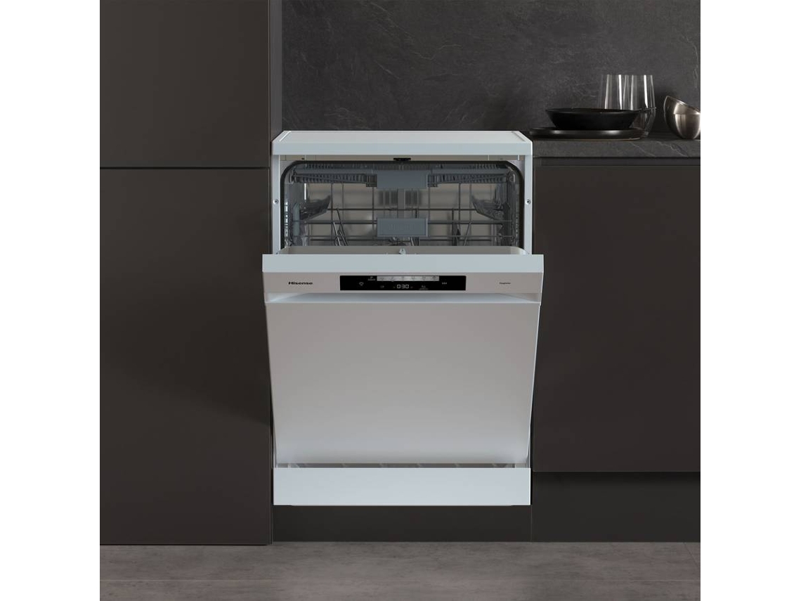 Lavavajillas HISENSE HS643C90W (16 servicios - 60 cm - Blanco)