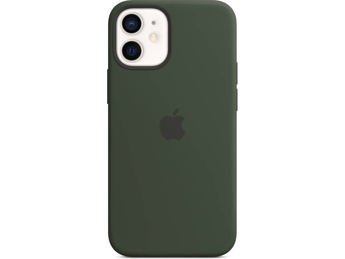 Funda MagSafe iPhone 12 Mini APPLE Silicona Verde Chipre