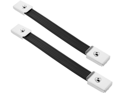 Juego de 2 correas metálicas reforzadas para baterías