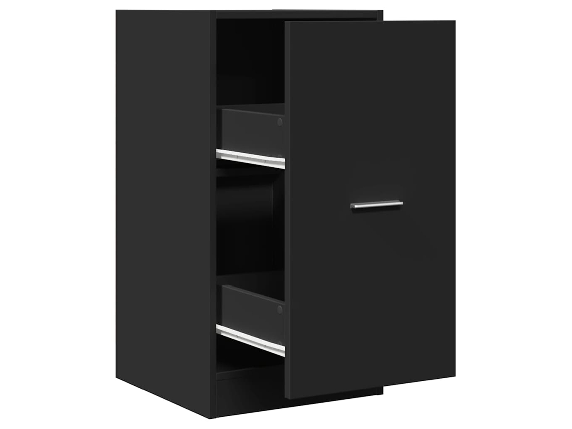 Mueble Boticário, Derivados de la Madera, Negro, MAISON EXCLUSIVE (40x41x77.5 cm)