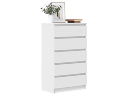 Cajonera 60x36x103 Cm Derivados de Madera Blanco