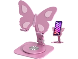Soporte Para Teléfono De Escritorio: Decoración Moderna Con Forma De Mariposa.
