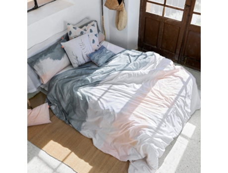 Funda de Edredón HAPPYFRIDAY Seaside (220 x 220 cm - Algodón - Multicolor)