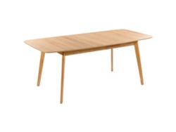 Mesa de comedor BELIANI Madox de MDF Madera clara 90x190x75