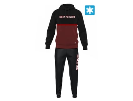 Chándal para Hombre GIVOVA (XL - Lana - Negro)