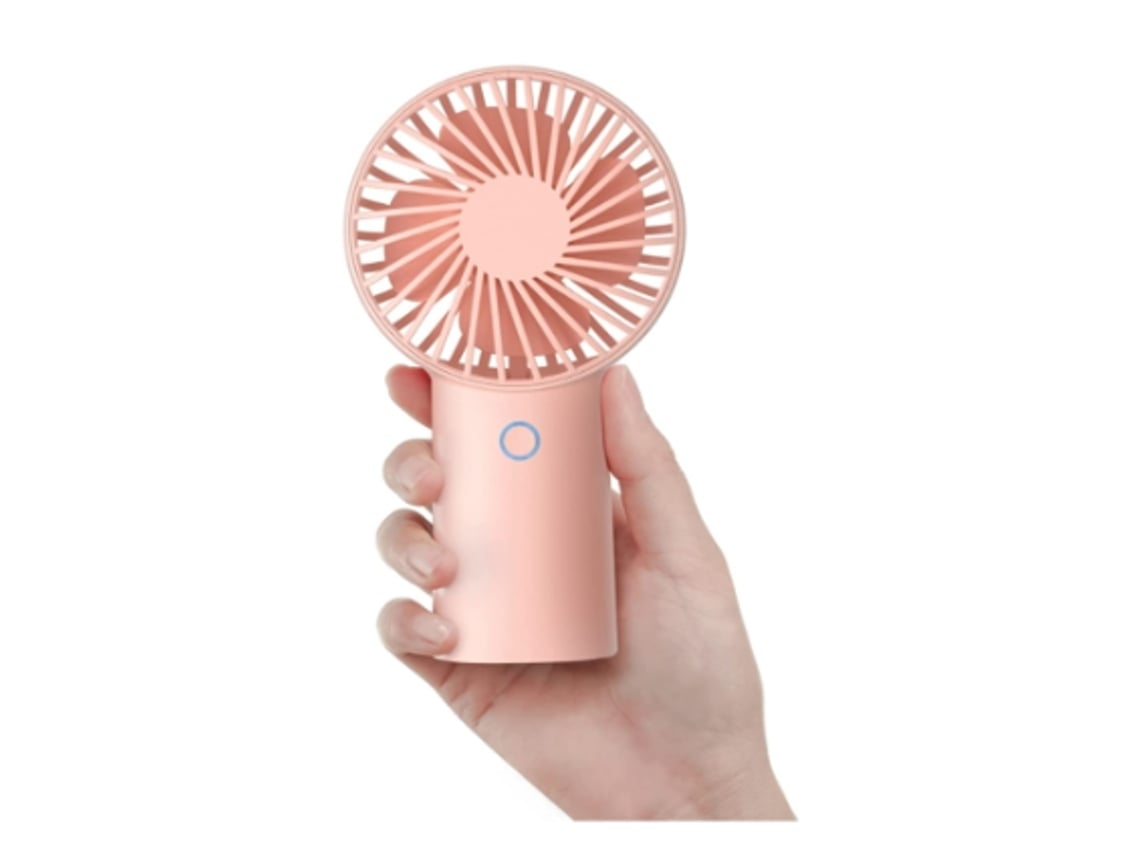 Ventilador portátil de 4000 mAh, pequeño ventilador personal, recargable, mini USB 5, 20 h de autonomía Gusshious