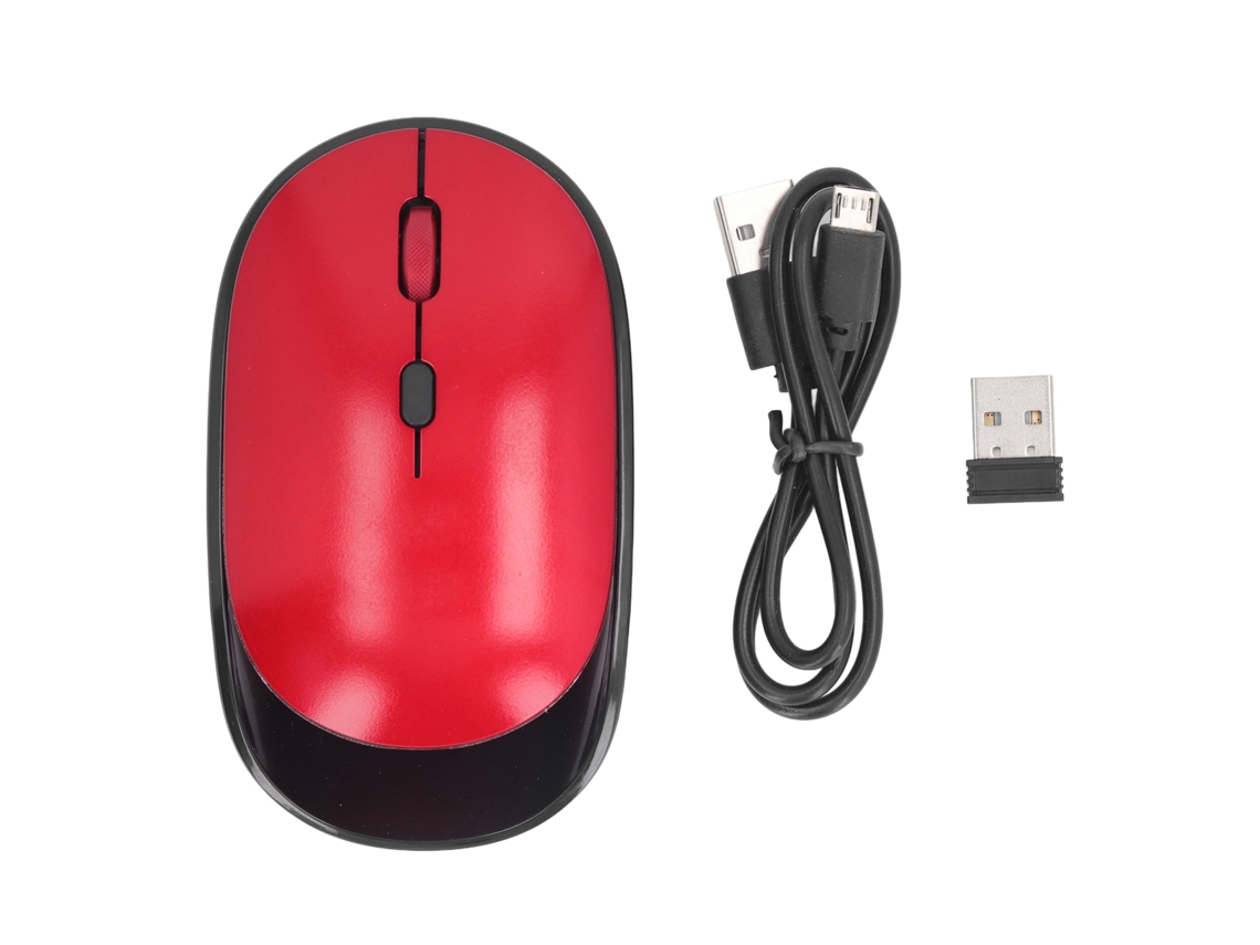 Ratón inalámbrico Bluetooth silencioso recargable