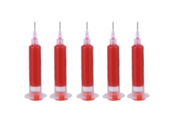 5 Unidades De Tinta Resistente A La Soldadura Curable Con Uv De 10 Cc Para Placas De Circuito Impreso (pcb) - Roja