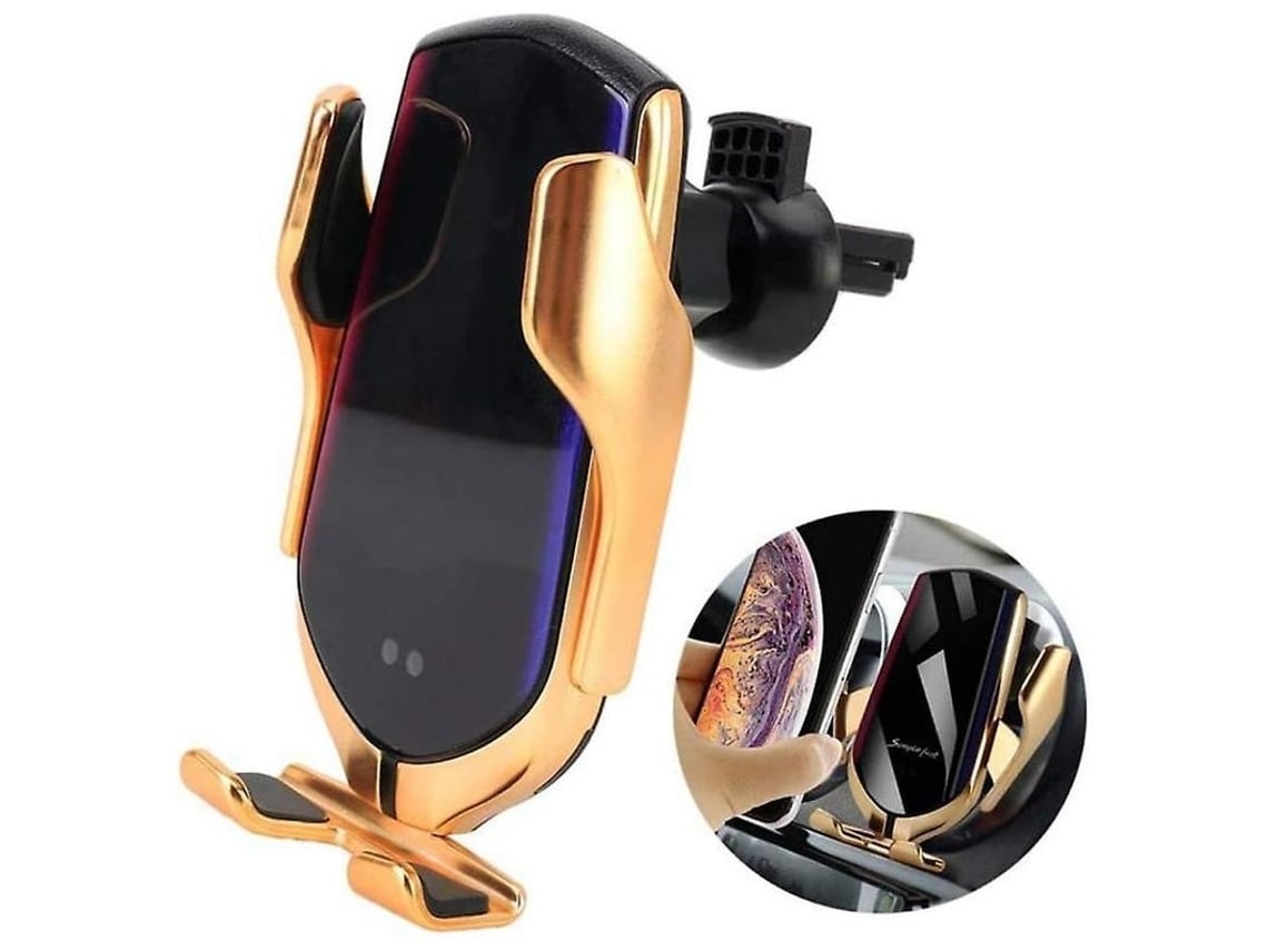 Cargador Carro Sem Smart Sensor Carregamento Rápido Qc YEMAESRE Amarillo