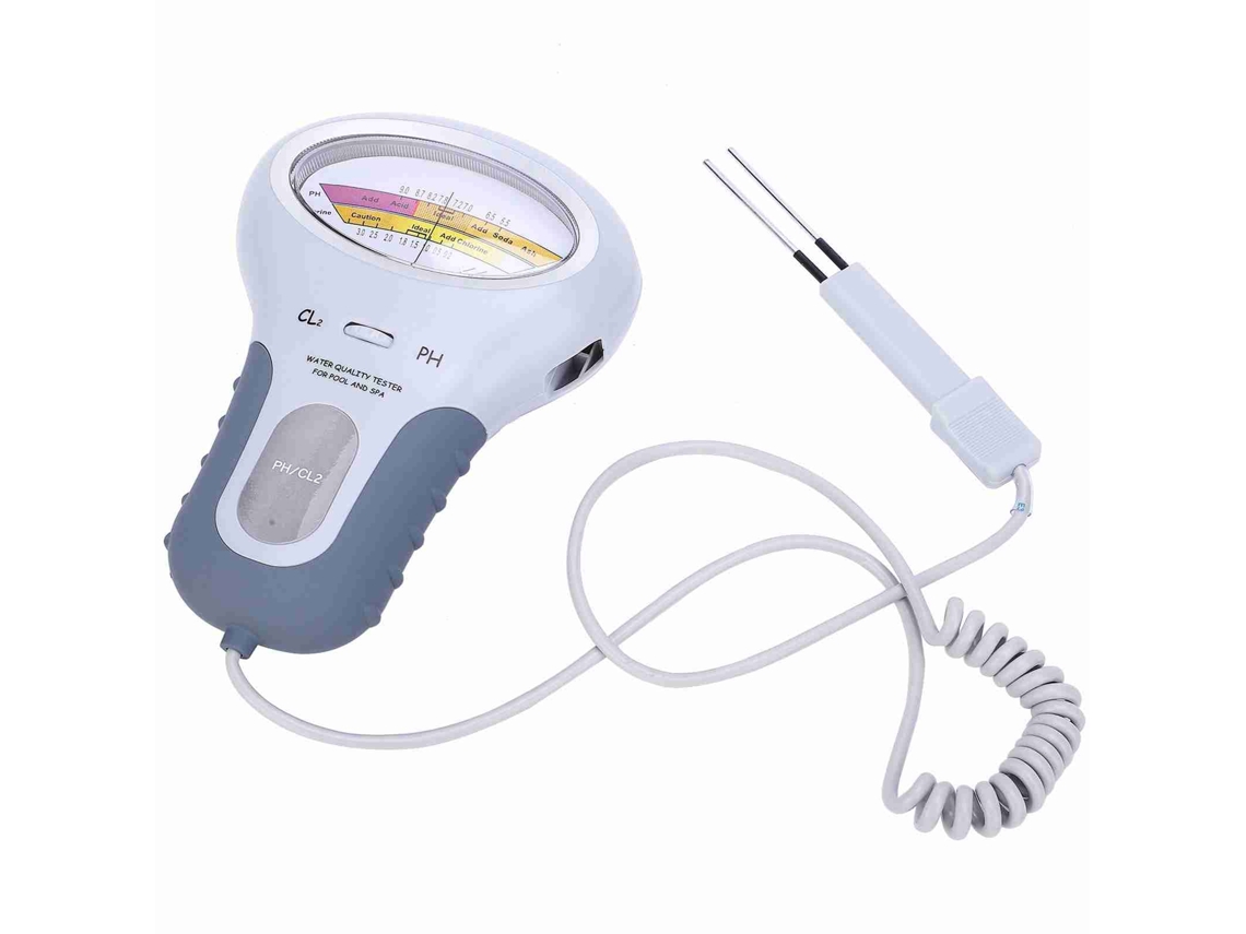 Medidor De Calidad Del Agua Y Ph Cl2 Para Piscinas Y Spas Con Sonda Pc-102 Cl2