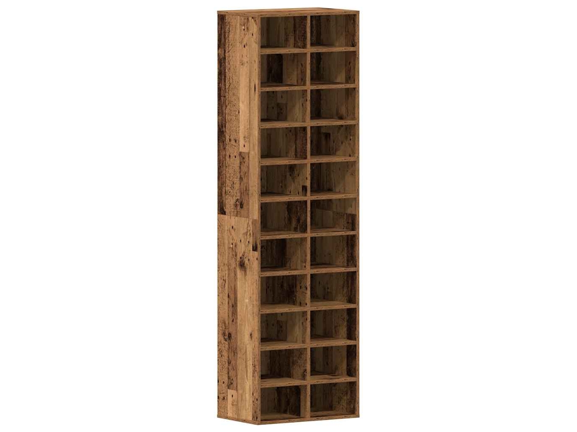 Zapatero 54x34x183 cm Madera Vieja Contrachapado MAISON EXCLUSIVE