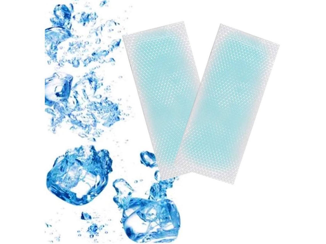 Películas De Gel Refrescante Para La Migraña - 20 Unidades - Alivia El Dolor Y La Fiebre