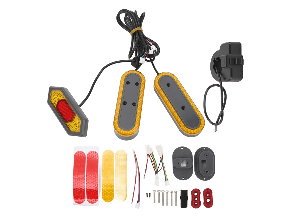 Mali sinal de giro para scooter Xiaomi M365 Pro, Pro2, luz de freio LED, sinalizador traseiro