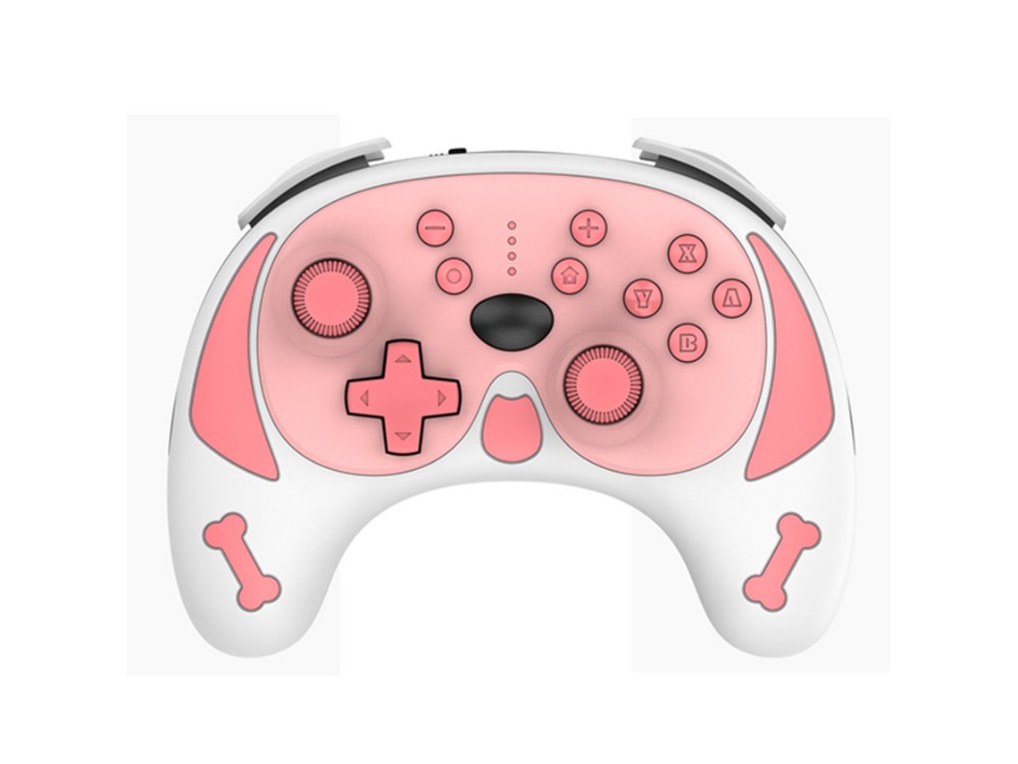 Mando Nintendo Switch Pro GADONG (Bluetooth - Blanco)