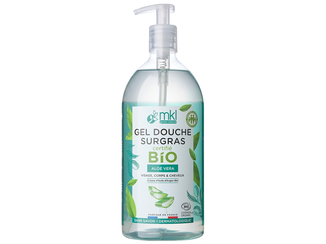 Creme de Ducha de Aloe Vera Ecológico 1 L MKL GREEN NATURE