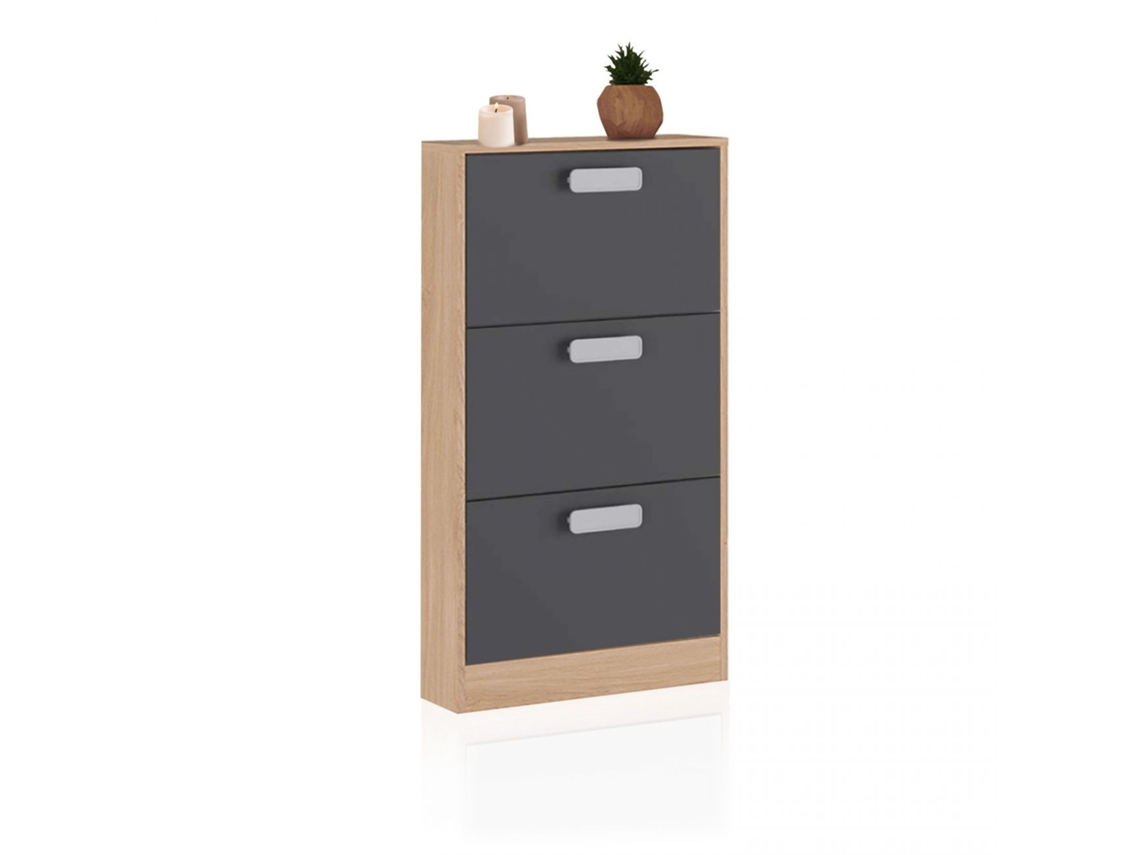 Zapatero Play Tofe - Gris Grafito 60 x 108,1 x 17 cm