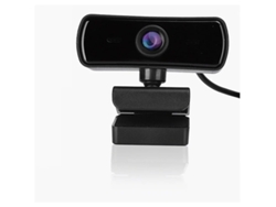 Cámara web comercial HD USB con rotación de 360 grados y micrófono, enfoque automático, para enseñanza en red, color negro, Yizhood