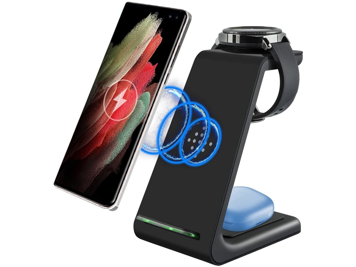 Cargador Sem Rápido Certificação para Samsung YIZHOOD Negro