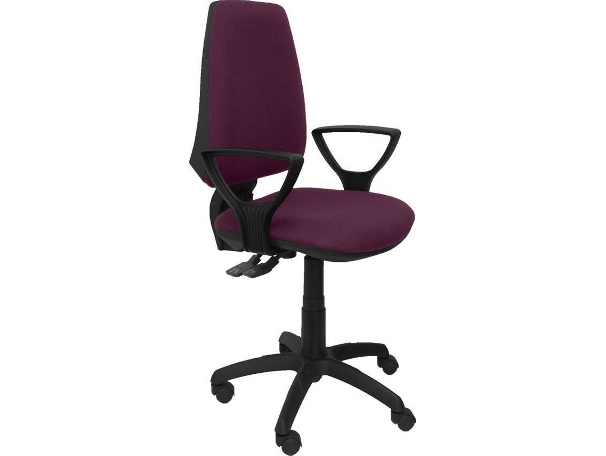 Silla de Escritorio Operativa PYC Elche S Morado BF (Brazos Fijos - Tejido)