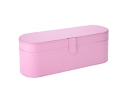 Caja de almacenamiento de piel sintética 2026 para secador de pelo Dyson Supersonic, estuche de viaje, regalo, rosa