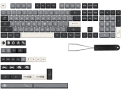 133 Teclas Keyca Double Shot Pbt Para Teclados Mecánicos De 6,25/7u (barra Espaciadora)