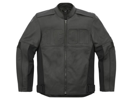 Chaqueta de Moto para Hombre ICON (S - Negro)