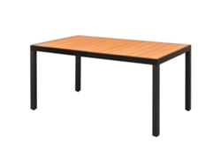 Mesa Jardin VIDAXL Marrón WPC (150x90 cm)