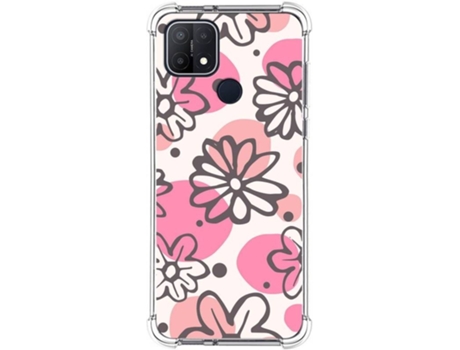 Carcasa Oppo A15 TUMUNDOSMARTPHONE Dibujos Antigolpes Flores 09 Multicolor
