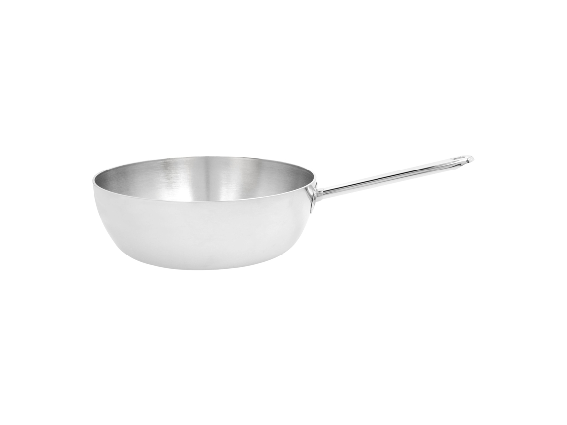 Apollo 7 Sartén de saltear cónico 28 cm, 18/10 Acero inoxidable DEMEYERE