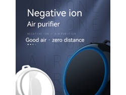 Purificador De Aire Portátil Con Generador De Iones Negativos, 30 M/cm³, Sin Filtro, Bajo Nivel De Ruido, 250 Mah