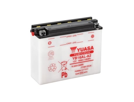 Batería de moto YUASA YB16AL-A2 12V 16AH