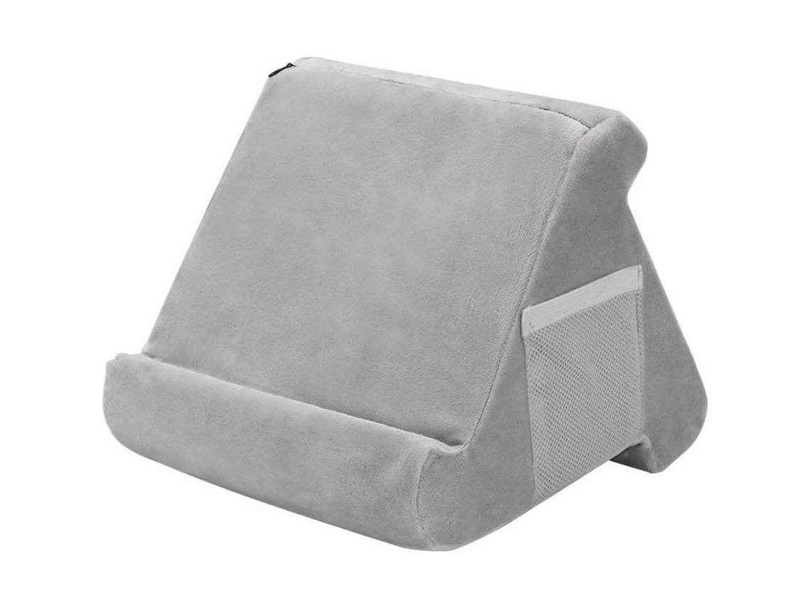 Soporte Acolchado Para Tablet, Soporte De Lectura Multiángulo Para Ipad, Tablet, Smartphone, Revistas Y Libros (gris)