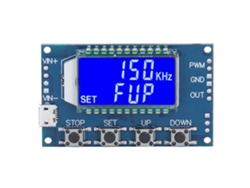 2026-módulo Generador Señal Pwm Pulso Onda Cuadrada Rectangular Con Lcd Frecuencia Ajustable