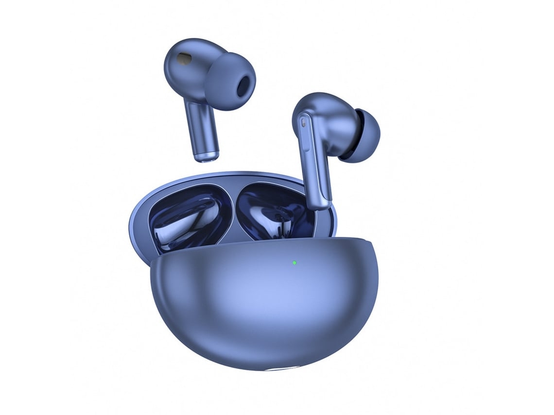 Auriculares YEMAESRE Bluetooth Impermeables con Cancelación de Ruido Azul