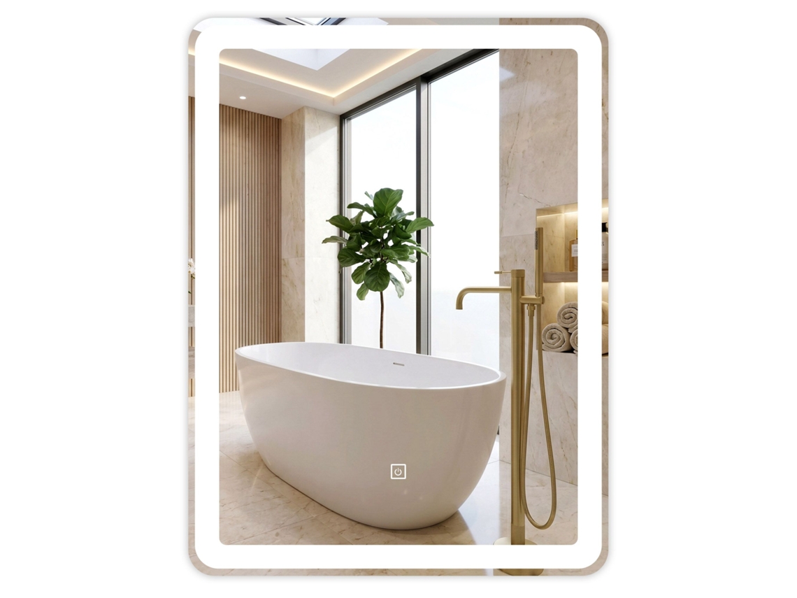 Espejo Rea Sab-3451 Transparent 60x60 Led