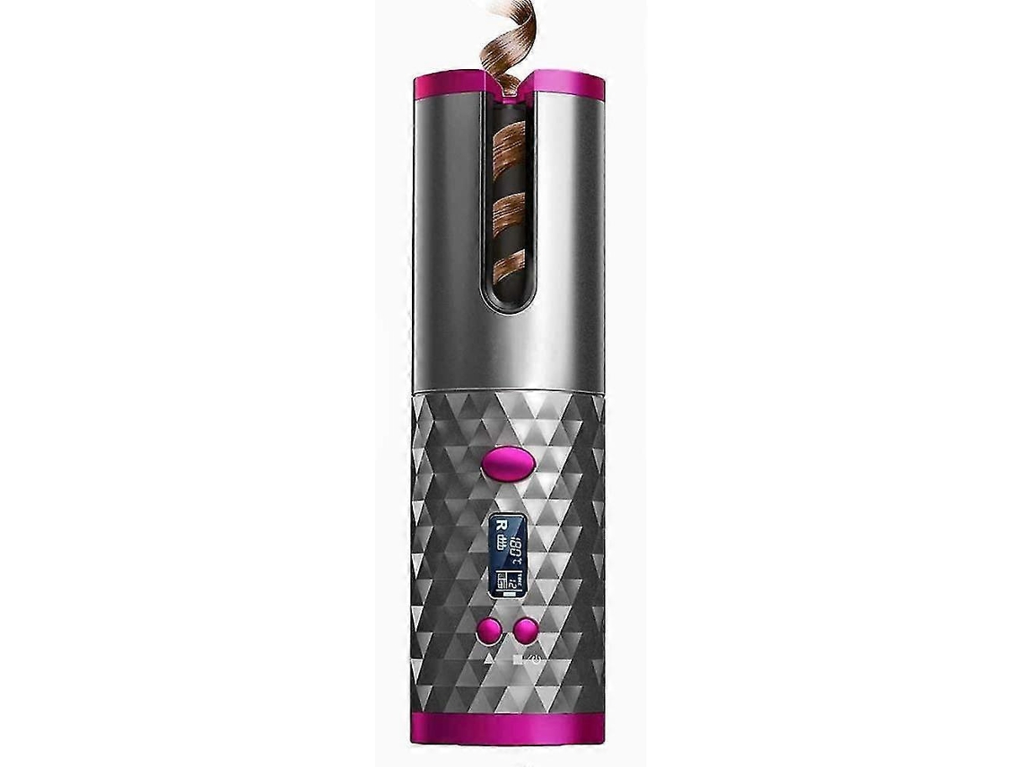 Rizador inalámbrico Yunzii, rizador de cerámica con carga USB