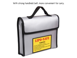 Bolsa Antifuego Antiexplosión Para Baterías Lipo, Resistente Al Calor, Almacenamiento Y Carga, 240*180*65mm