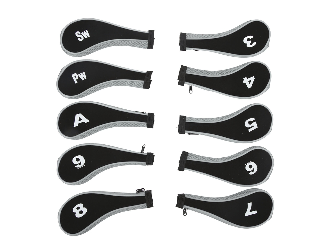 Capas De Cabeça De Taco De Golfe (proteção Neoprene, Para Woods E Irons)