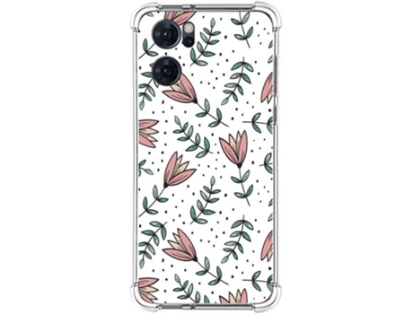 Carcasa para Oppo Find X5 Lite 5G TUMUNDOSMARTPHONE Dibujos Antigolpes Flores 01 Multicolor