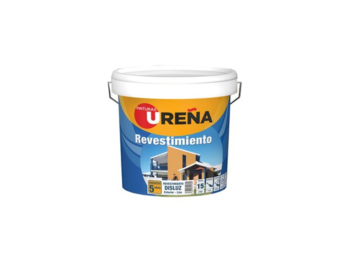 5kg Puede Revestimiento Exterior Mate Suave Luz Negra Pinturas Ureña