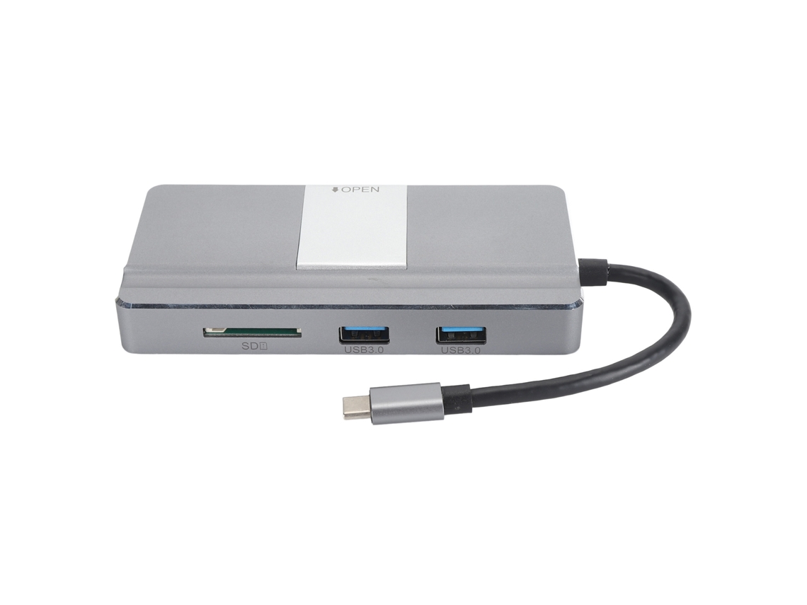 Adaptador Hub Usb C 8 En 1