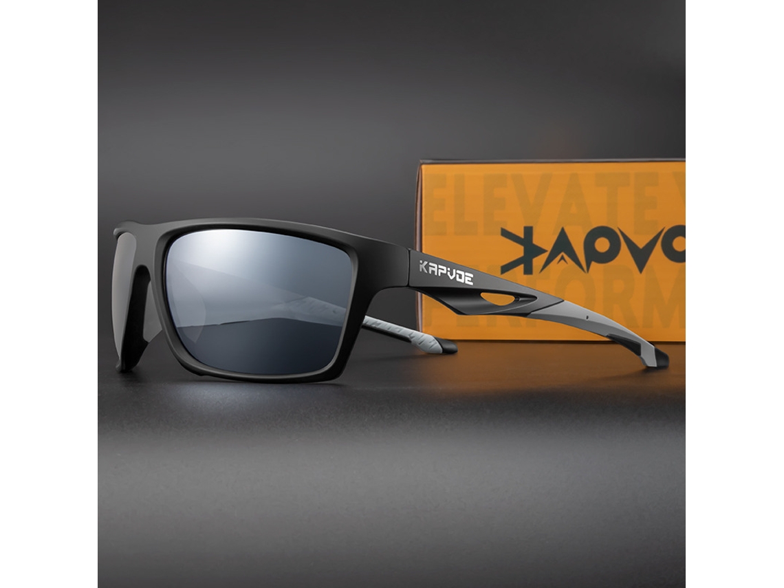 Gafas De Sol Polarizadas Para Ciclismo Deportivo, Gafas De Sol De Exterior Con Montura Cuadrada Resistentes Al Viento Para Hombre Y Mujer.