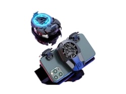 Kit De Refrigeración Para Teléfono Móvil, Enfriador De Aire De Doble Función, Dispositivo Auxiliar, Función De Ping-pong Y Multiclic, Led Us