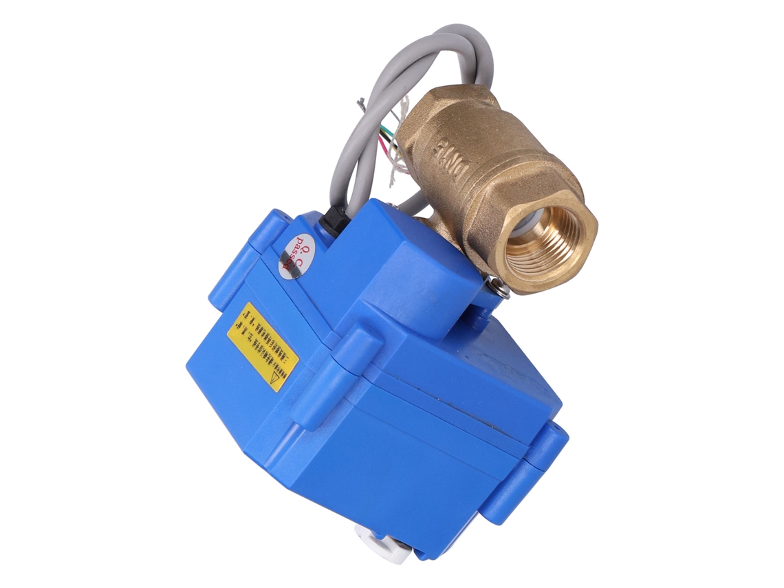 Válvula de bola de latón para control de agua y gas