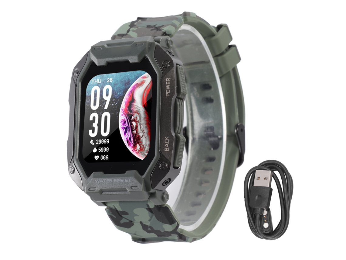 Reloj Inteligente Infantil Con Monitor De Actividad Física, Resistente Al Agua Hasta 5 Atm, Batería De 380 Mah Y 24 Modos Deportivos.