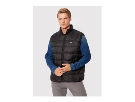 Chalecos TOMMY JEANS Nylon Hombre (M - Negro)